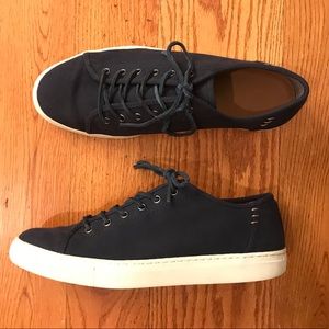Frye Canvas Sneakers, Navy